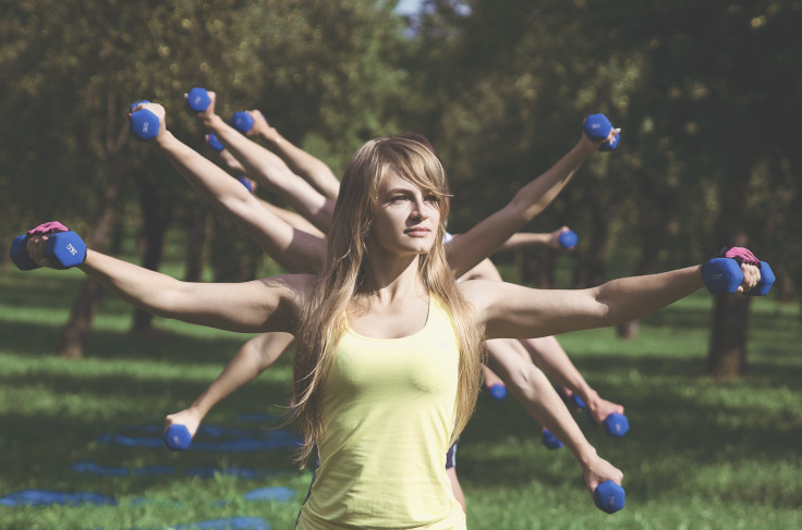 Teen Girls Exercise