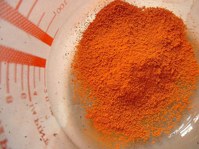 Powdered food