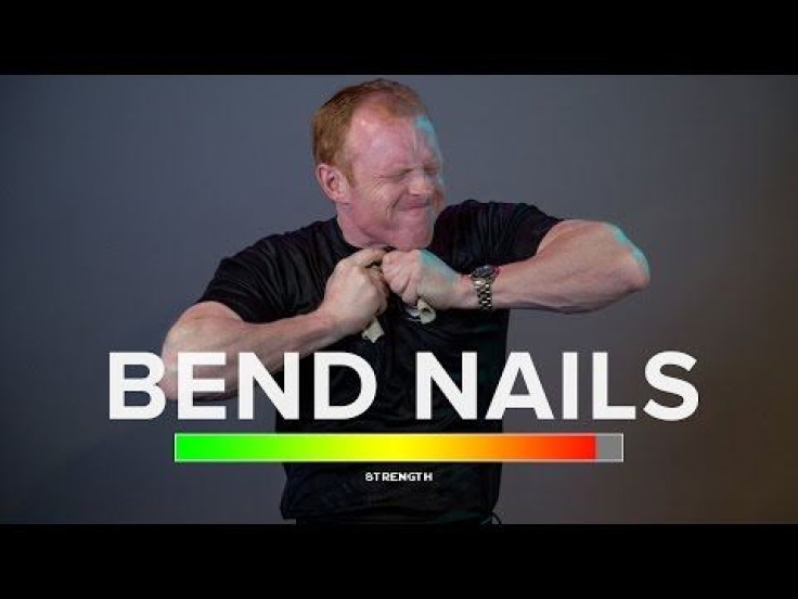 Super Strength: Pro Strongman Chris ‘Wonder’ Schoeck Shows Us How To Rip A Phonebook And Bend Nails
