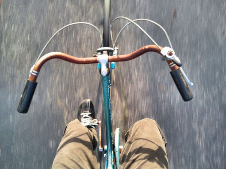 biking