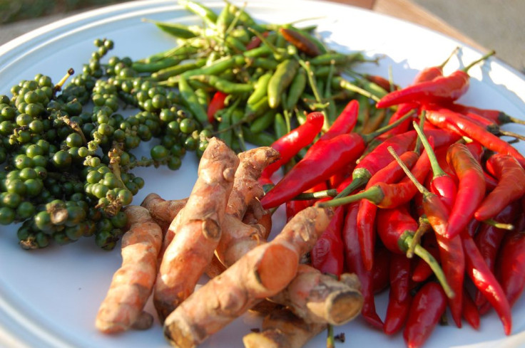 Plate of spices