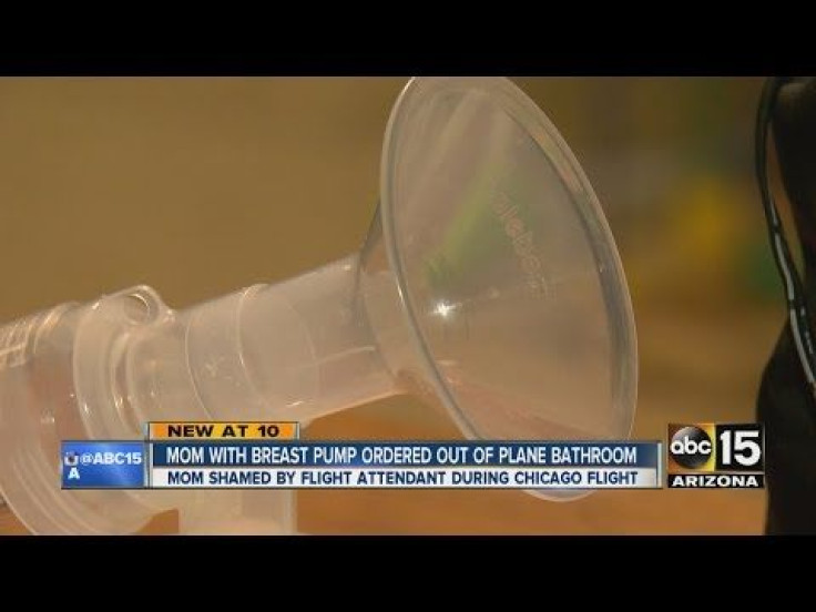 Phoenix Mother Was Meant To Feel Ashamed By A Flight Attendant For Using Her Breast Pump In The Plane's Bathroom