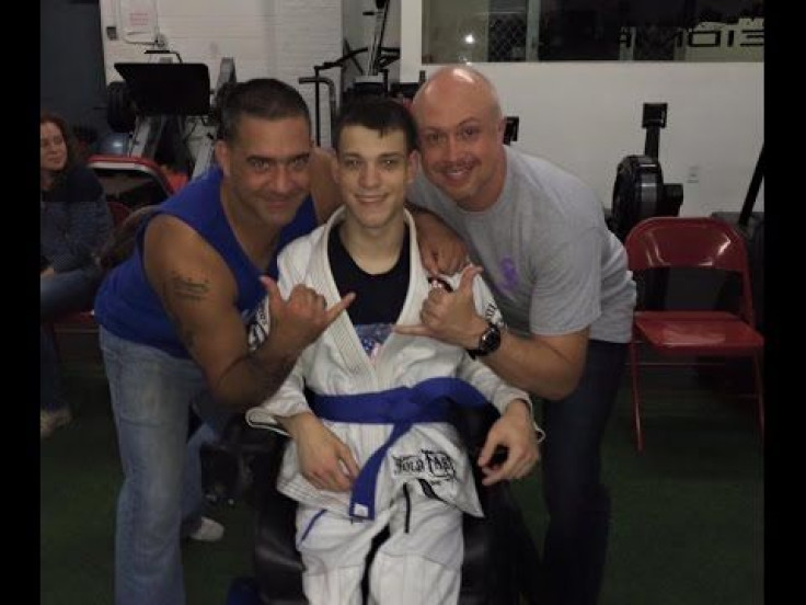 Man With Cerebral Palsy And Esophageal Cancer, Ian Matuszak, Earns Blue Belt In Brazilian Jiu-Jitsu