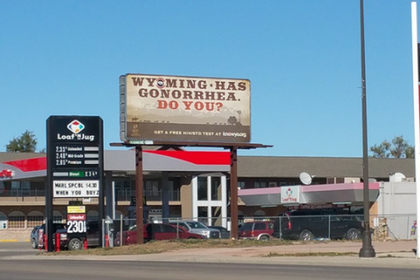 Wyoming's billboards are catching a lot of attention, which is what the health department was hoping for when it commissioned them in the first place.