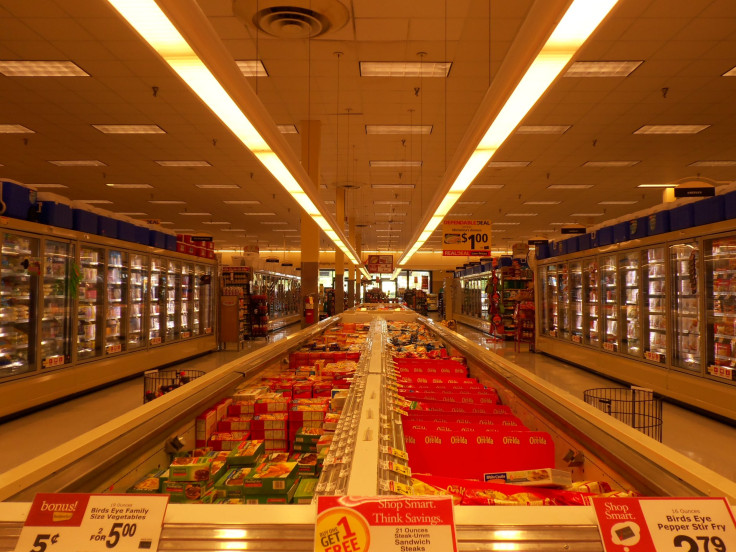 Supermarket aisle