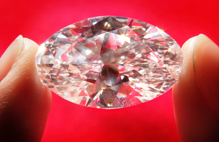 A rare oval diamond. 