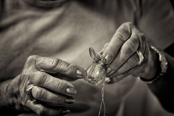 elderly hands