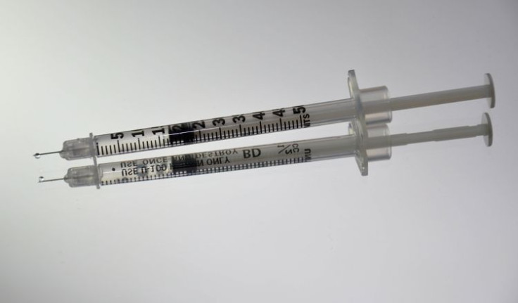 Two syringes