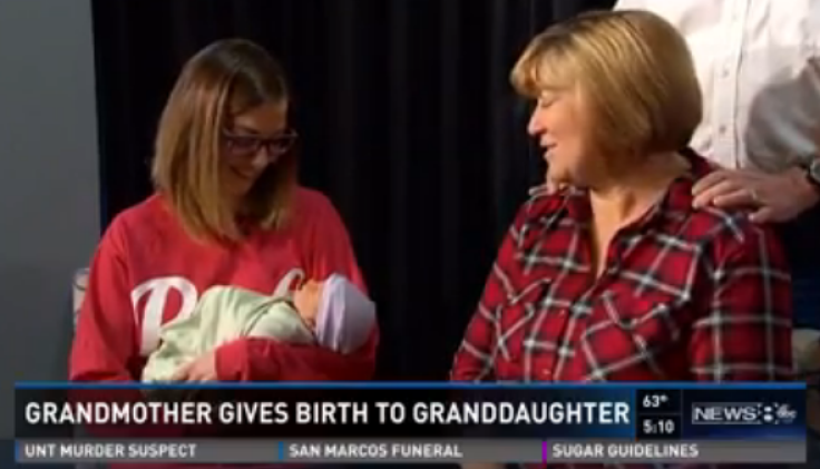 Texas grandmother with granddaughter and daughter