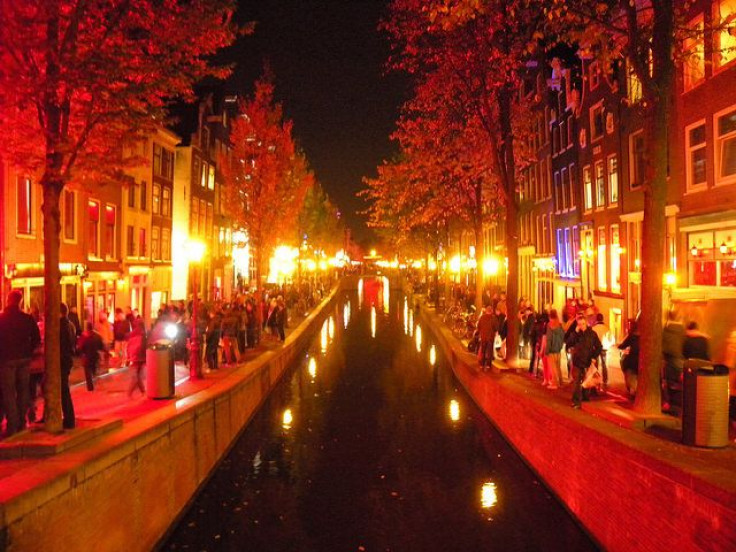 red light district