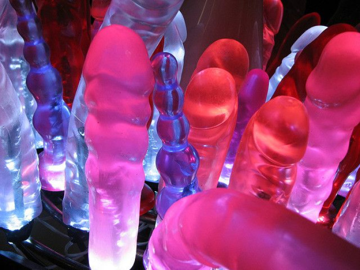 Dildos in different colors