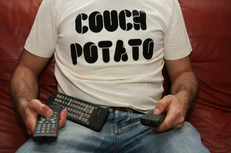 Guy on couch
