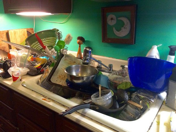 Messy kitchen