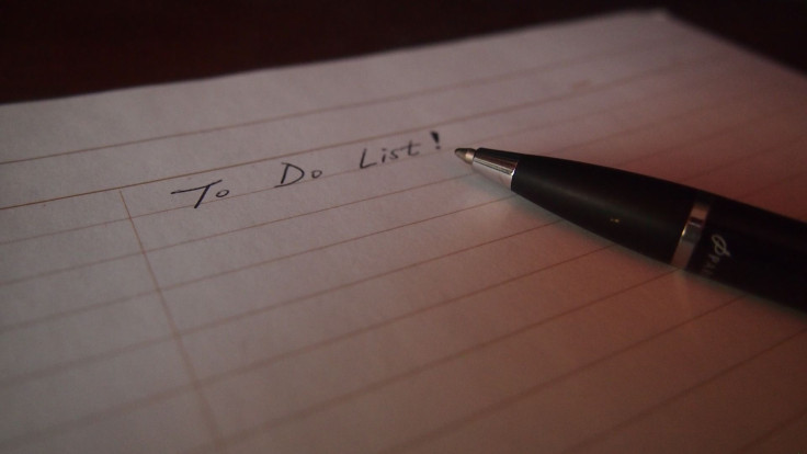 To do list