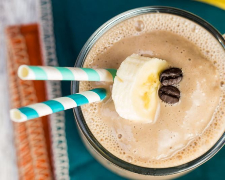 Coffee banana smoothie