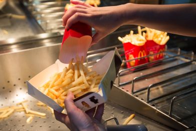 Fast food, and any overly-processed food in general, may be extra high in industrial chemicals known as phthalates.