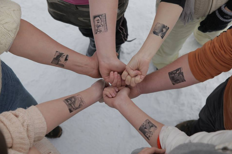 Japanese Temporary Tattoos Indicate Allergic Reaction To Buckwheat Soba  Noodles By Changing Color