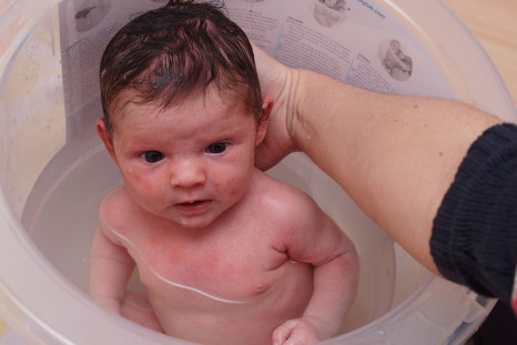 Bath time can be a complicated time for babies with certain skin conditions.