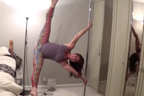 Everyone is talking about Kat Bailey's video of her pole dancing in between contractions.