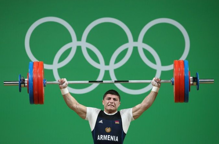 Armenian weightlifter Andranik Karapetyan