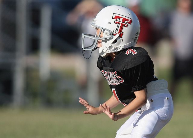 Youth football player