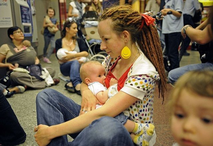 Women breastfeeding