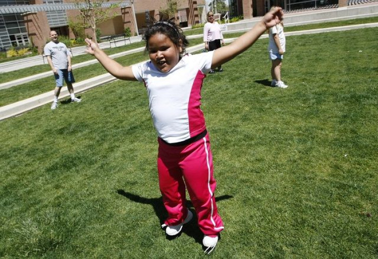 Child exercising