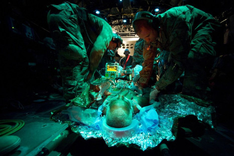 Artificial blood could one day keep trauma patients, such as wounded soldiers, alive long enough to get to a hospital.