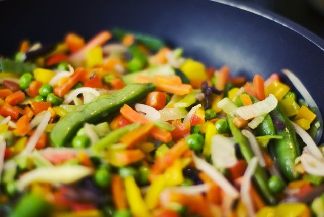 vegetables-frying-pan-greens