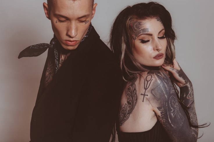 Couple with tattoos