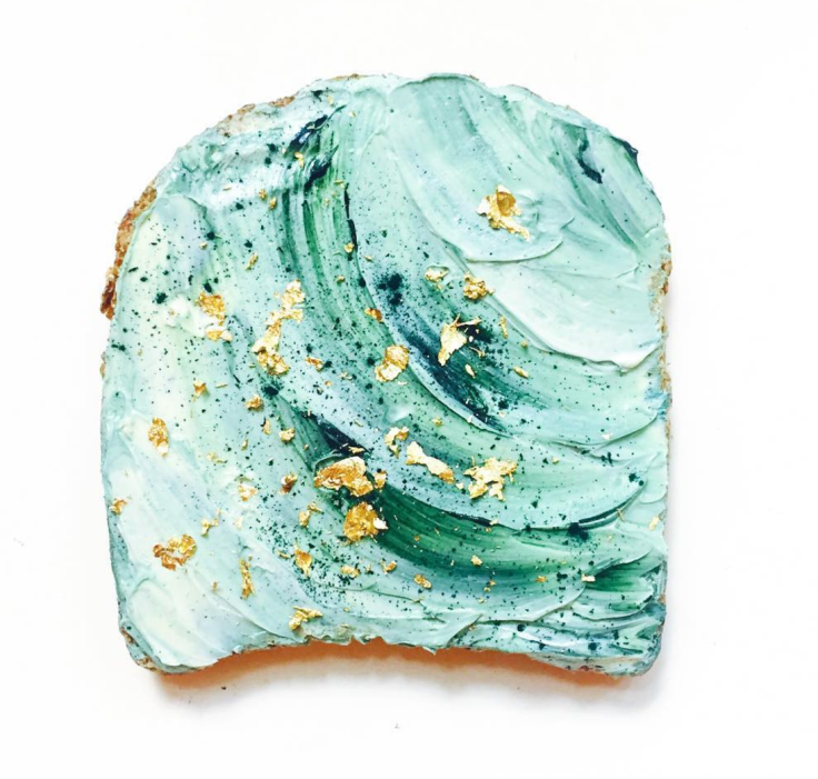 Mermaid Toast