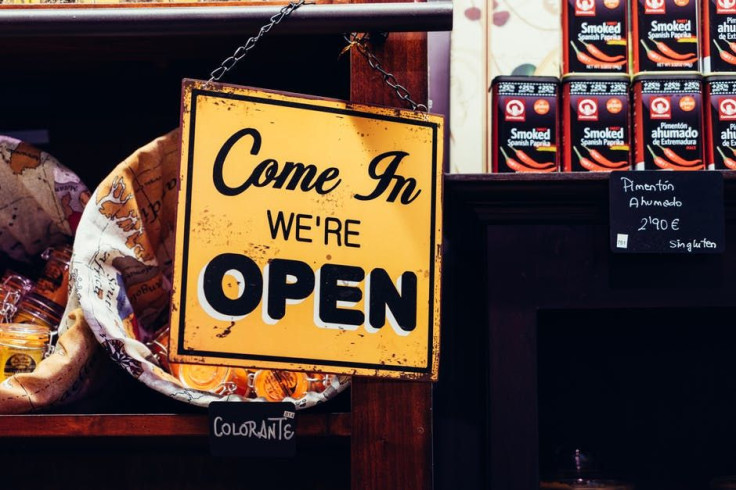 store open sign