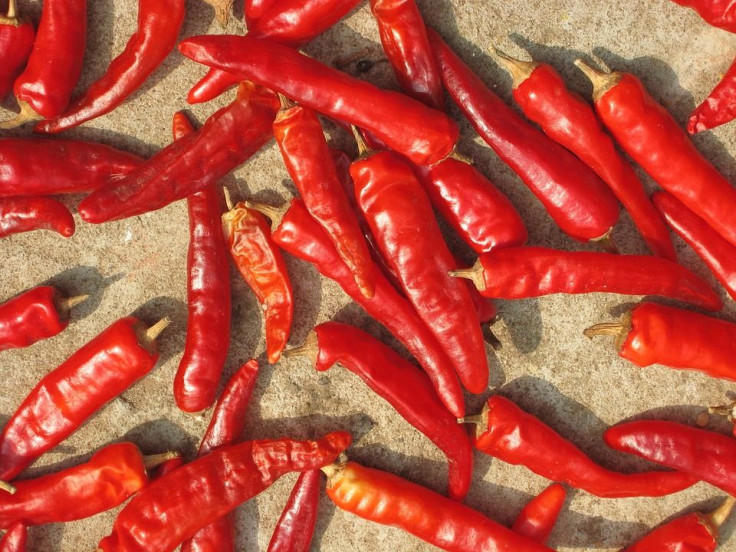 hot peppers