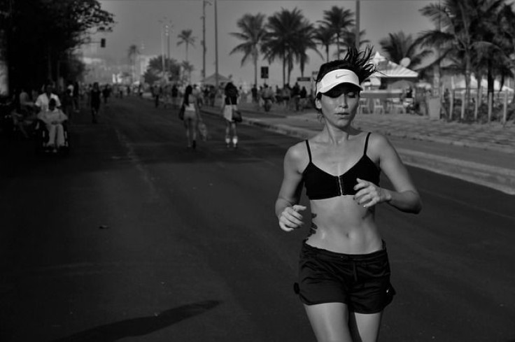 Woman running