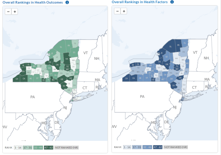 County Health Map