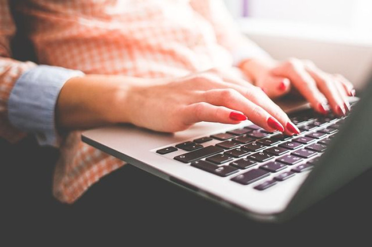 Woman on laptop