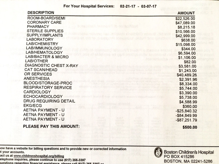 hospital bill