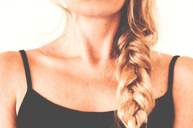 Woman with braid