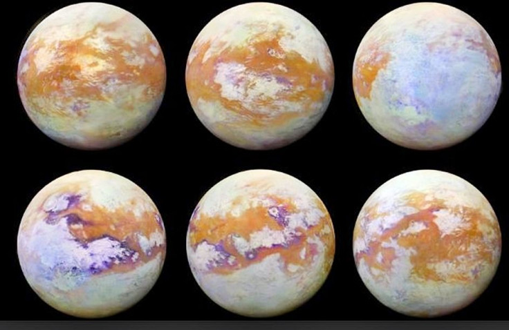 Infrared photos of Titan