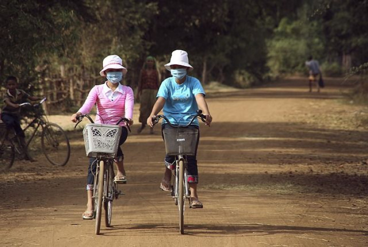 cycling with face masks