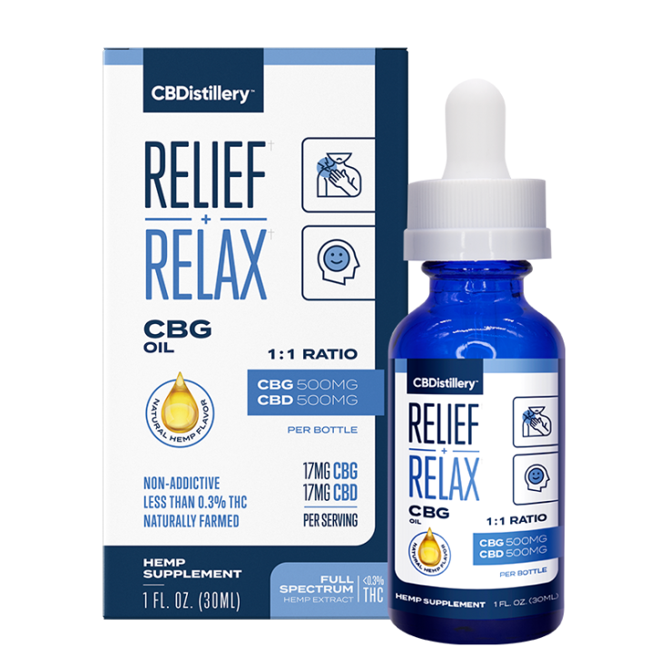 High quality CBD and CBG in one tincture 