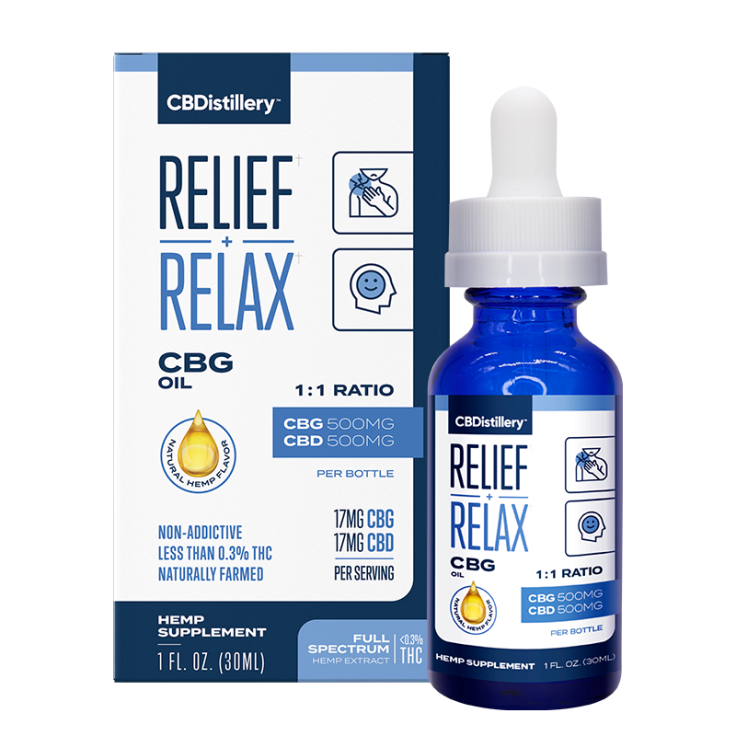 High quality CBD and CBG in one tincture