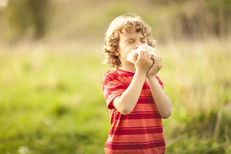 child-sneezing