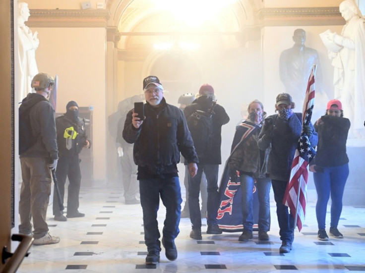 Trump Supporters Storm Capitol