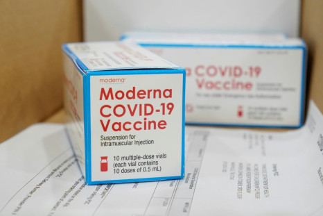 Moderna, one of the two FDA approved vaccine being given to nursing home residents and staff, as well as health care workers