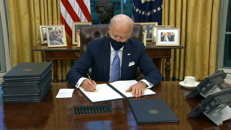 Biden Signing Executive Orders