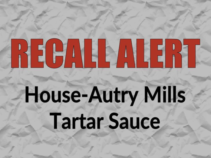 Tartar Sauce Recall