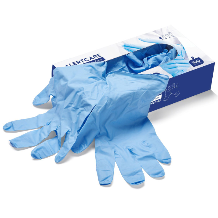 Alert Care's nitrile gloves