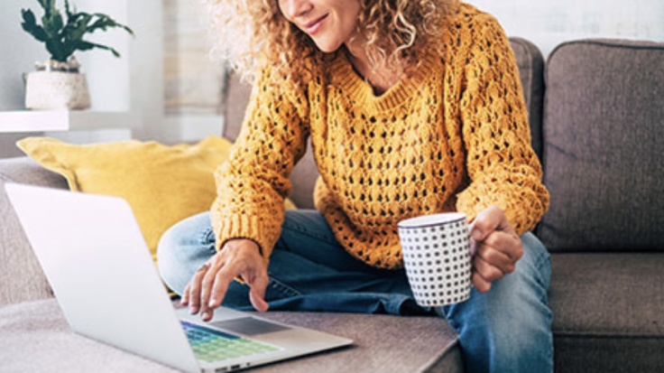 Woman on Laptop