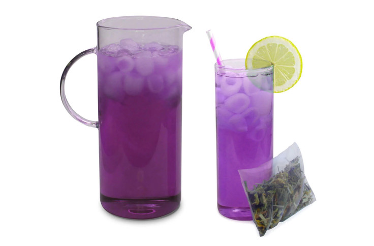 purple papayaberry iced tea